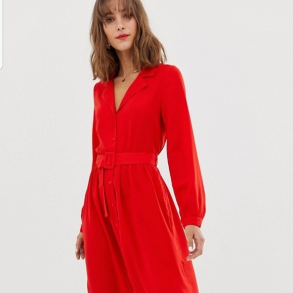 SOLD ASOS midi dress - Picture 2 of 4